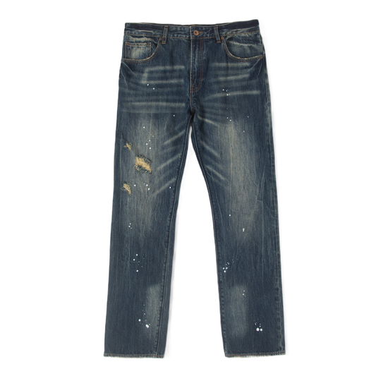 AKOO Division Jean in Whiskey Sour front view