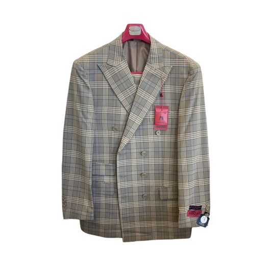 Mazari Double Breast Modern Suit – 2452 by Mazari