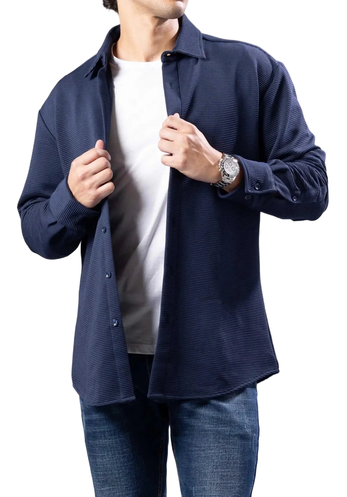 Bespoke Moda Button Up Long Sleeve Shirt – 252215 by Bespoke Moda