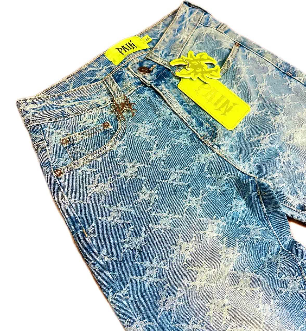 Pain Lab Laser Distressed Skinny Denim from On Time Fashions â€“ by On Time Fashions Birmingham, Birmingham ALâ€™s 1 fashion store and premier destination for streetwear, suits, kids fashion, and big & tall