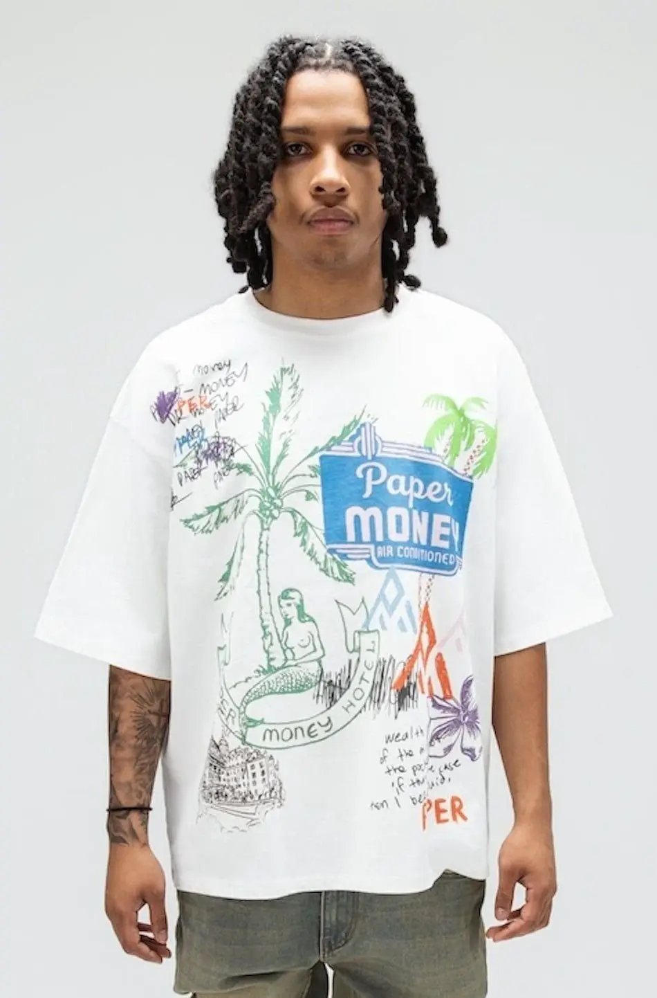 Paper Money Paradise Tee by Paper Money
