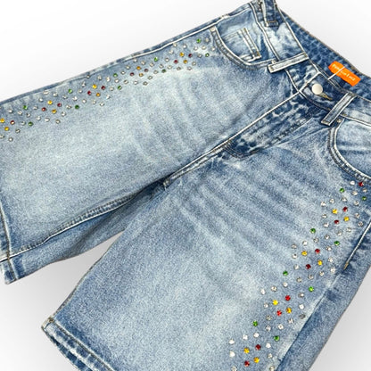 Paradise Lost Bliss Jorts from On Time Fashions â€“ by On Time Fashions Birmingham, Birmingham ALâ€™s 1 fashion store and premier destination for streetwear, suits, kids fashion, and big & tall