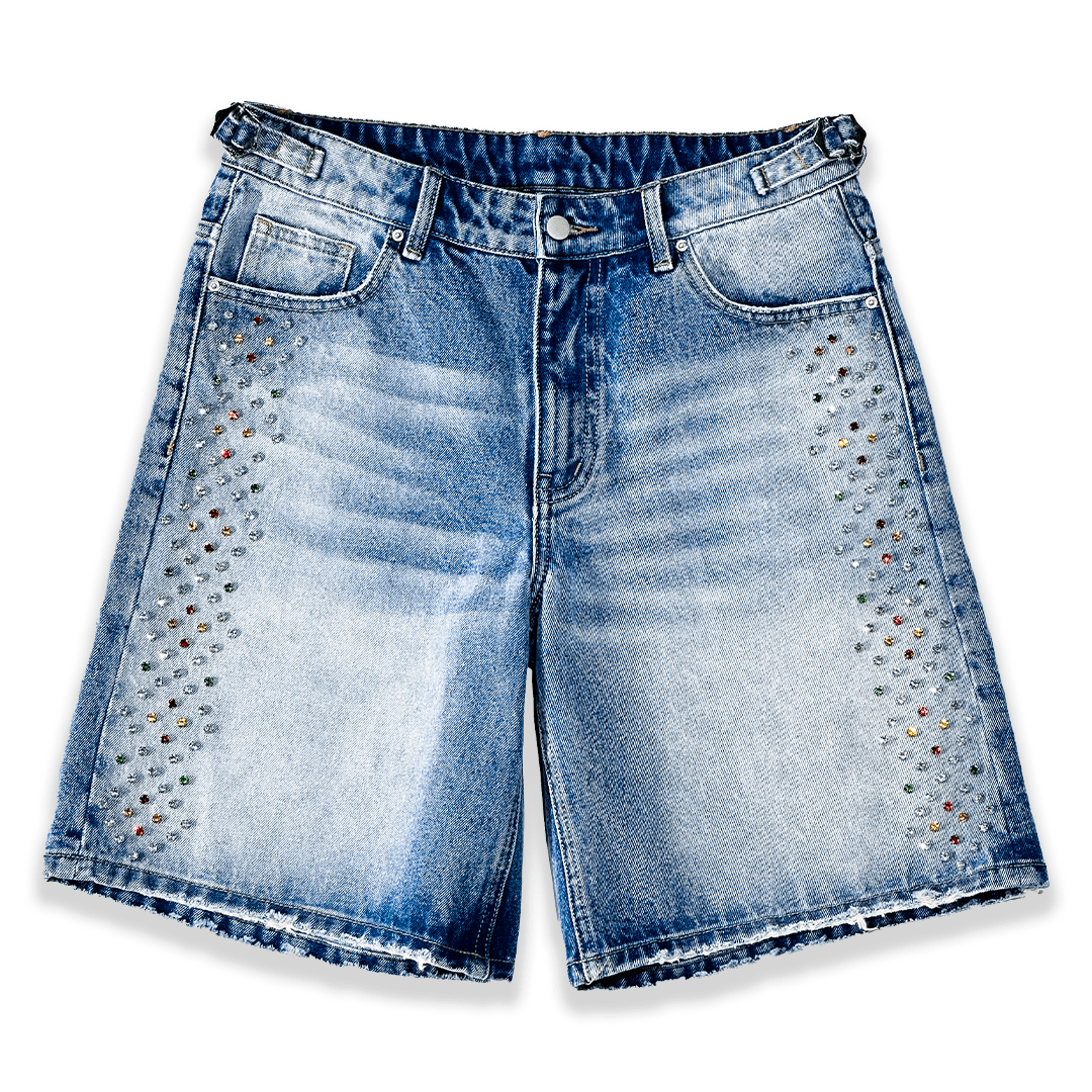 Paradise Lost Bliss Jorts from On Time Fashions â€“ by On Time Fashions Birmingham, Birmingham ALâ€™s 1 fashion store and premier destination for streetwear, suits, kids fashion, and big & tall