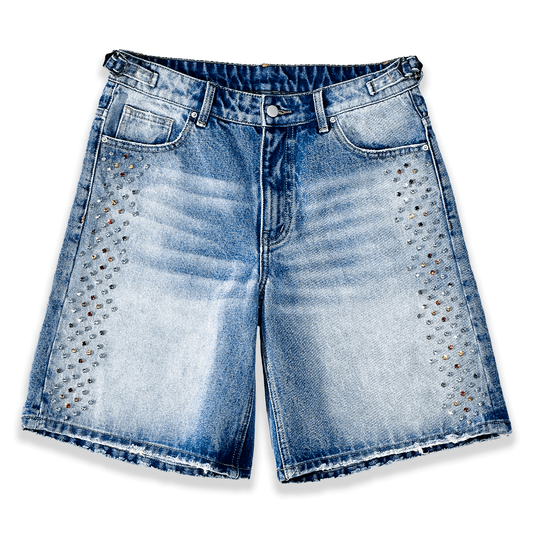 Paradise Lost Bliss Jorts from On Time Fashions â€“ by On Time Fashions Birmingham, Birmingham ALâ€™s 1 fashion store and premier destination for streetwear, suits, kids fashion, and big & tall