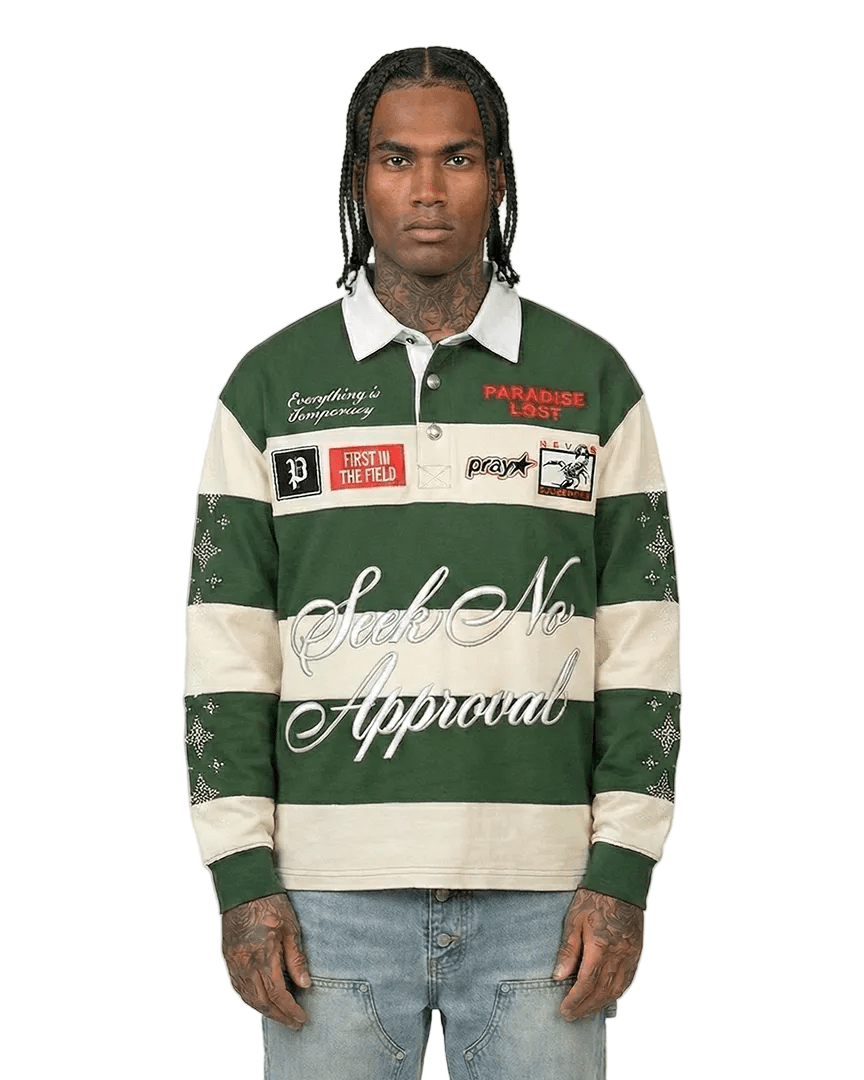 Paradise Lost Seek No Approval Rugby Polo by Paradise Lost