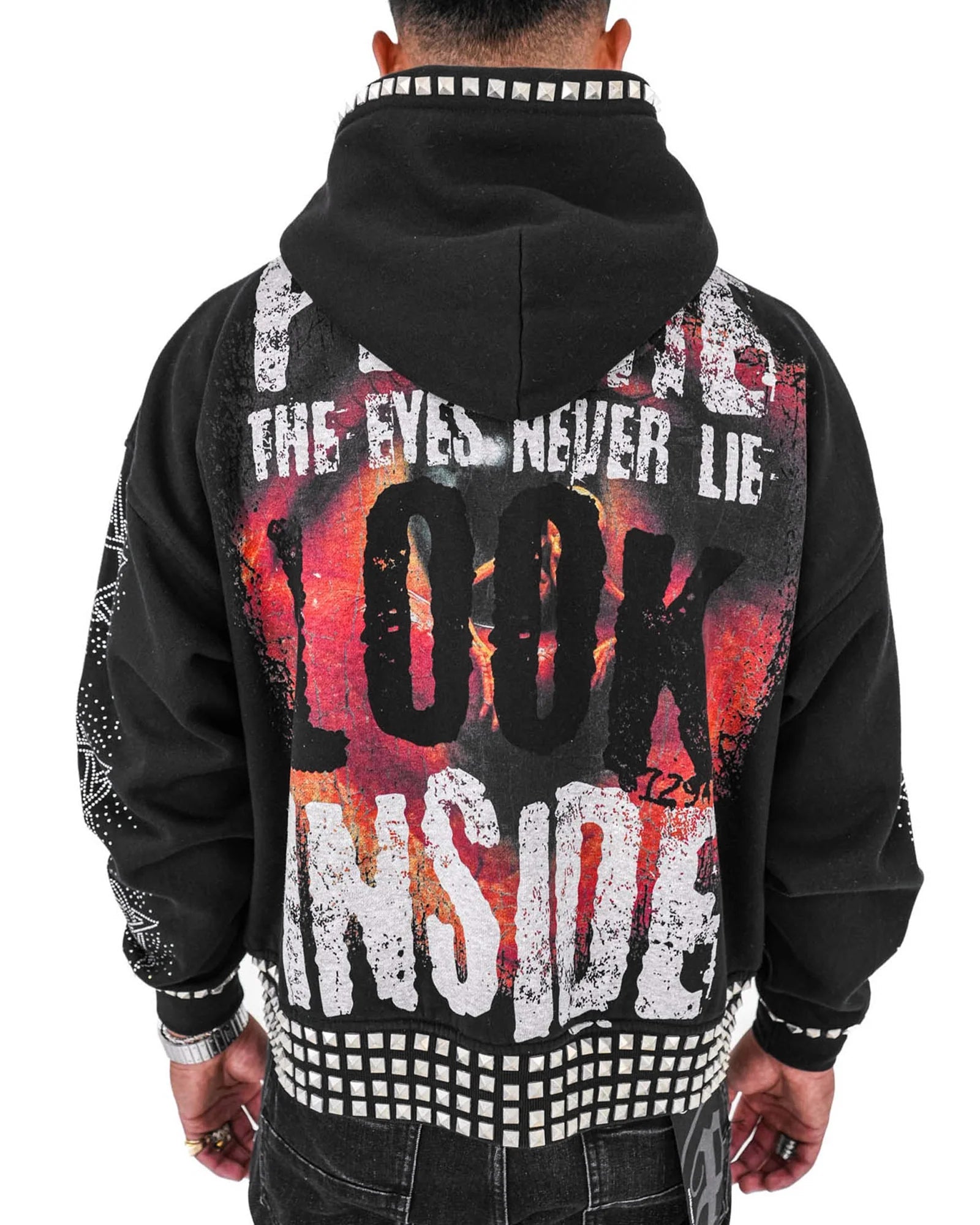 Preme Broken Mind Zip Hoodie from On Time Fashions – Hoodie by Preme, Birmingham AL’s 1 fashion store and premier destination for streetwear, suits, kids fashion, and big & tall