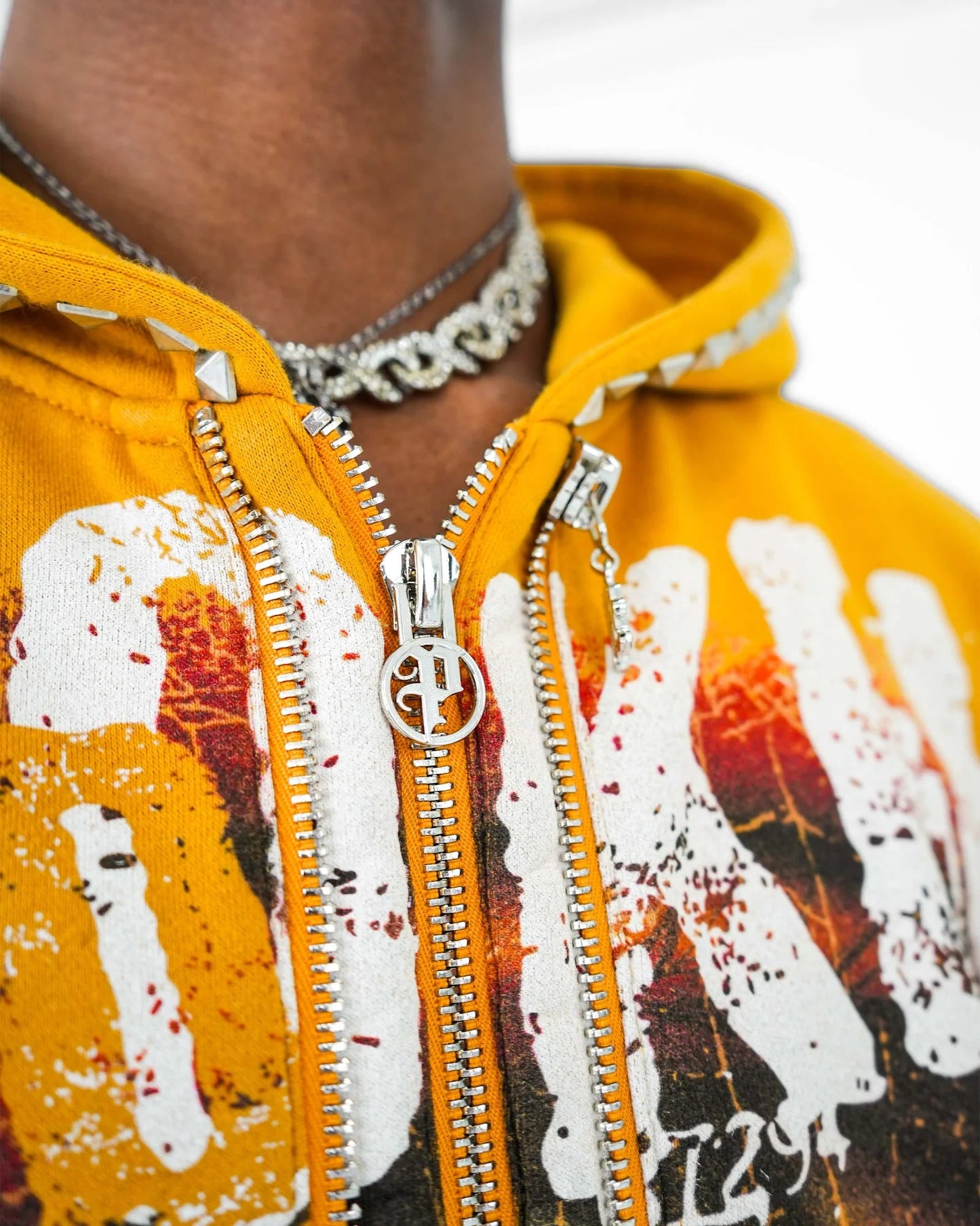 Preme Broken Mind Zip Hoodie from On Time Fashions – Hoodie by Preme, Birmingham AL’s 1 fashion store and premier destination for streetwear, suits, kids fashion, and big & tall