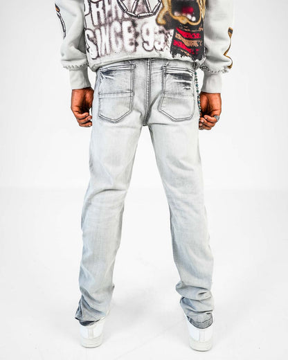 Preme Skinny Washed Denim from On Time Fashions – jeans by Preme, Birmingham AL’s 1 fashion store and premier destination for streetwear, suits, kids fashion, and big & tall