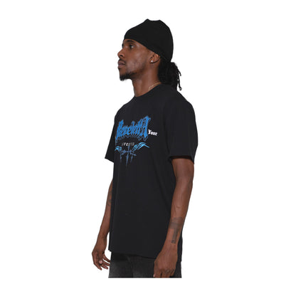 Premium Milano Faith Prevails Tee CT262-106 - Black - model view