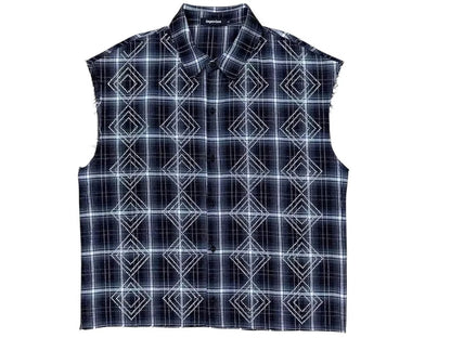 Prestige Imperium Rhinestone Flannel from On Time Fashions – Flannel by Prestige, Birmingham AL’s 1 fashion store and premier destination for streetwear, suits, kids fashion, and big & tall