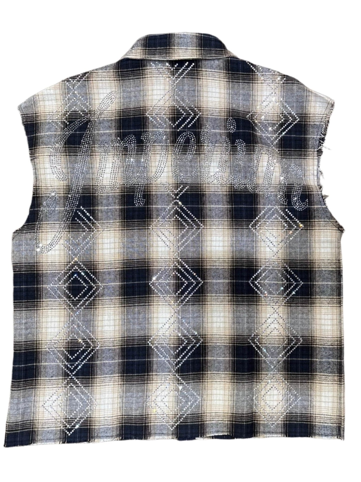 Prestige Imperium Rhinestone Flannel from On Time Fashions – Flannel by Prestige, Birmingham AL’s 1 fashion store and premier destination for streetwear, suits, kids fashion, and big & tall