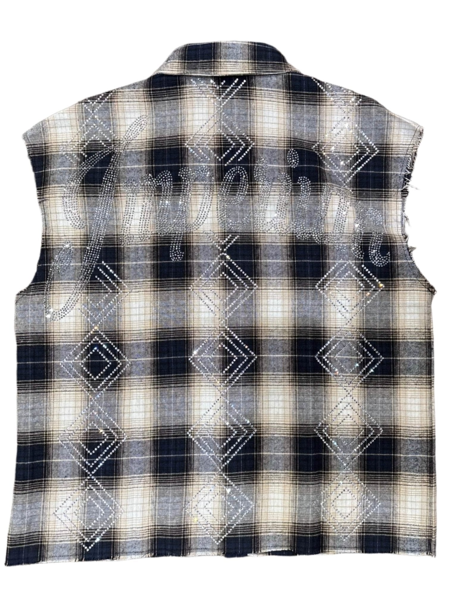 Prestige Imperium Rhinestone Flannel from On Time Fashions – Flannel by Prestige, Birmingham AL’s 1 fashion store and premier destination for streetwear, suits, kids fashion, and big & tall