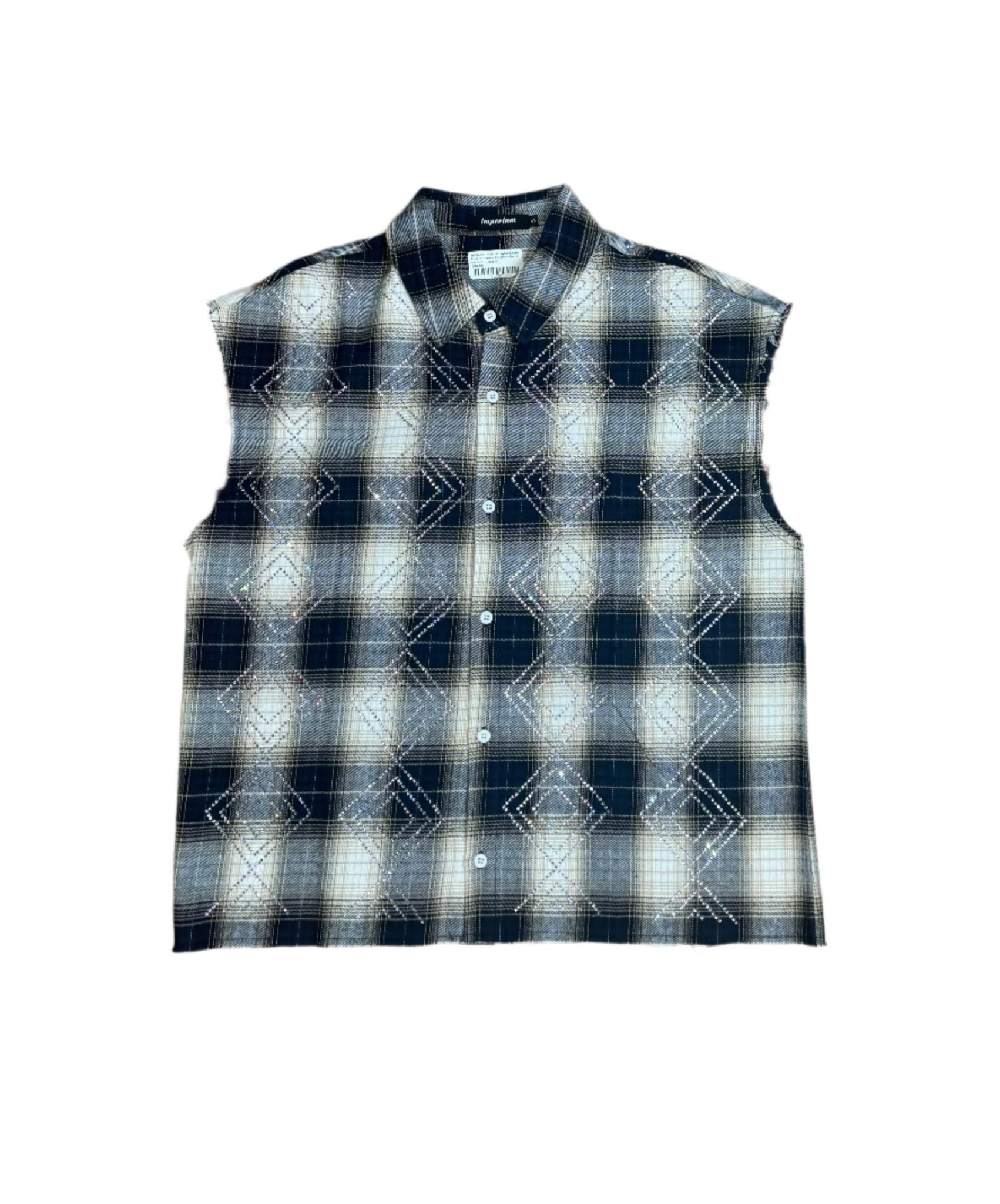 Prestige Imperium Rhinestone Flannel from On Time Fashions – Flannel by Prestige, Birmingham AL’s 1 fashion store and premier destination for streetwear, suits, kids fashion, and big & tall