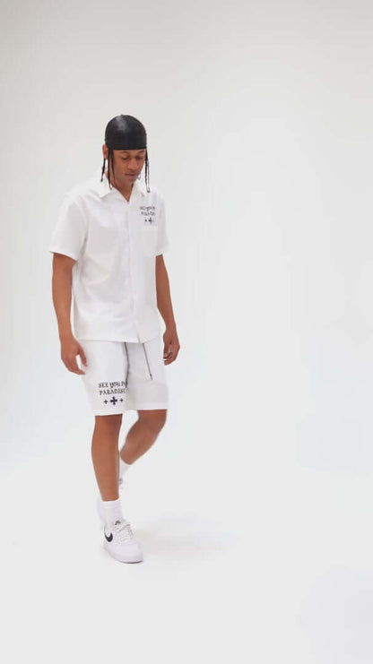 Jordan Craig white See You in Paradise Mechanic Set, available at On Time Fashions in Birmingham, AL. Shop online or in-store.