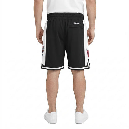 Pro Standard Chicago Bulls Letterman Pro Shorts from On Time Fashions – shorts by Pro Standard, Birmingham AL’s 1 fashion store and premier destination for streetwear, suits, kids fashion, and big & tall