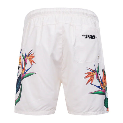 Pro Standard Chicago Bulls Paradise Woven Shorts from On Time Fashions – Shorts by Pro Standard, Birmingham AL’s 1 fashion store and premier destination for streetwear, suits, kids fashion, and big & tall