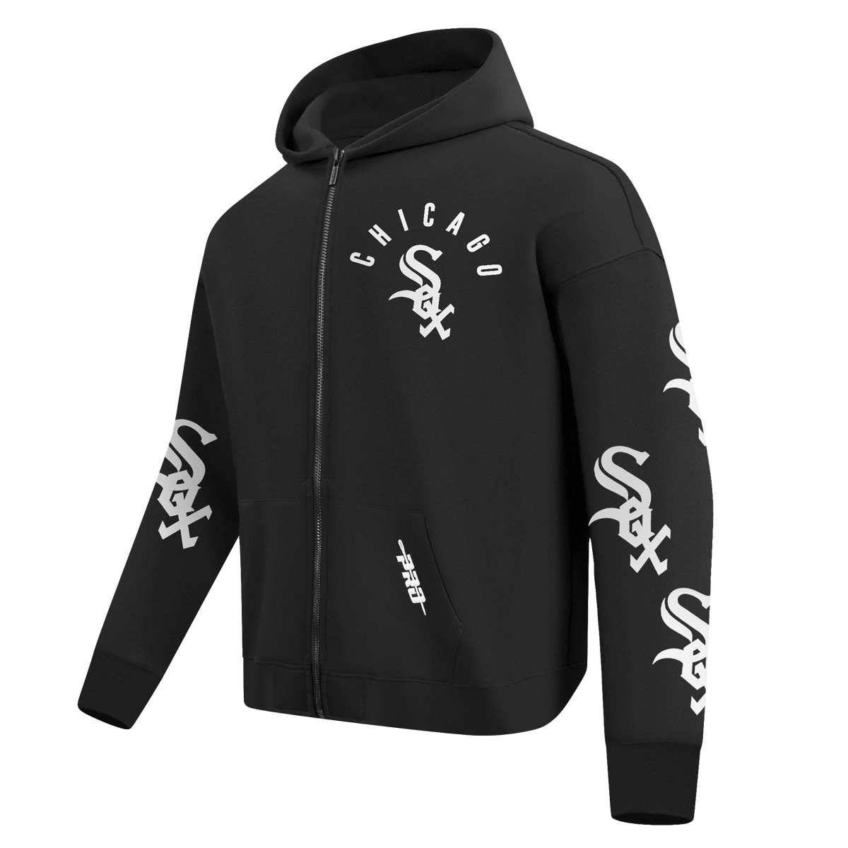 Pro Standard Chicago White Sox All Pro Full-Zip Hoodie – Black