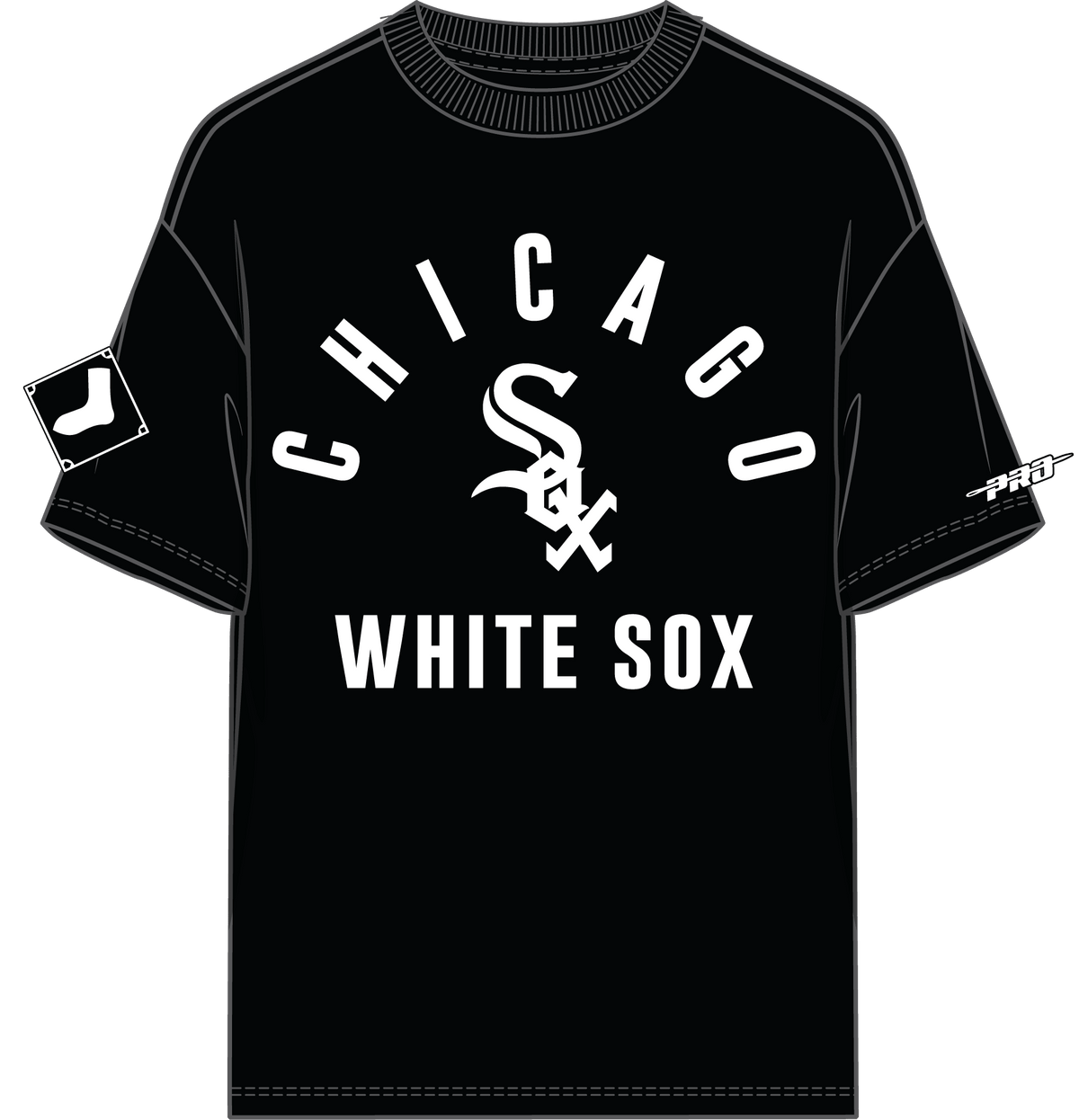Pro Standard Chicago White Sox All Pro T-Shirt – Black
