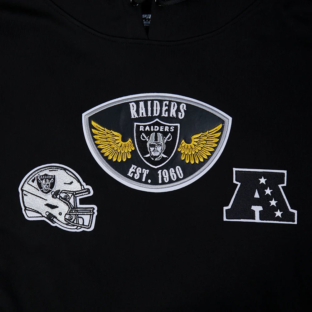 Pro Standard Las Vegas Raiders Born for Sport Hoodie from On Time Fashions – Hoodie by Pro Standard, Birmingham AL’s 1 fashion store and premier destination for streetwear, suits, kids fashion, and big & tall