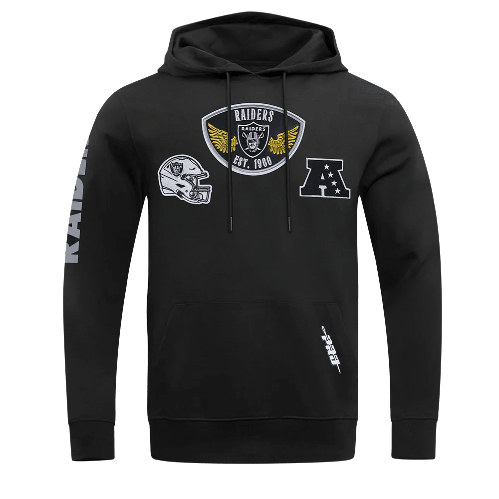 Pro Standard Las Vegas Raiders Born for Sport Hoodie from On Time Fashions – Hoodie by Pro Standard, Birmingham AL’s 1 fashion store and premier destination for streetwear, suits, kids fashion, and big & tall