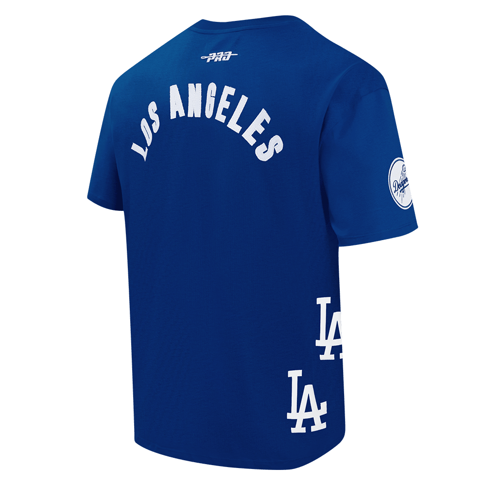Pro Standard Los Angeles Dodgers All Pro Wordmark T-Shirt – Dodger Blue