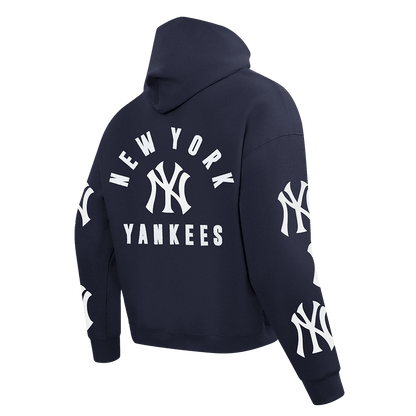 Pro Standard New York Yankees All Pro Full-Zip Hoodie – Midnight Navy