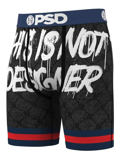 PSD Not Designer from On Time Fashions – Boxers by PSD, Birmingham AL’s 1 fashion store and premier destination for streetwear, suits, kids fashion, and big & tall