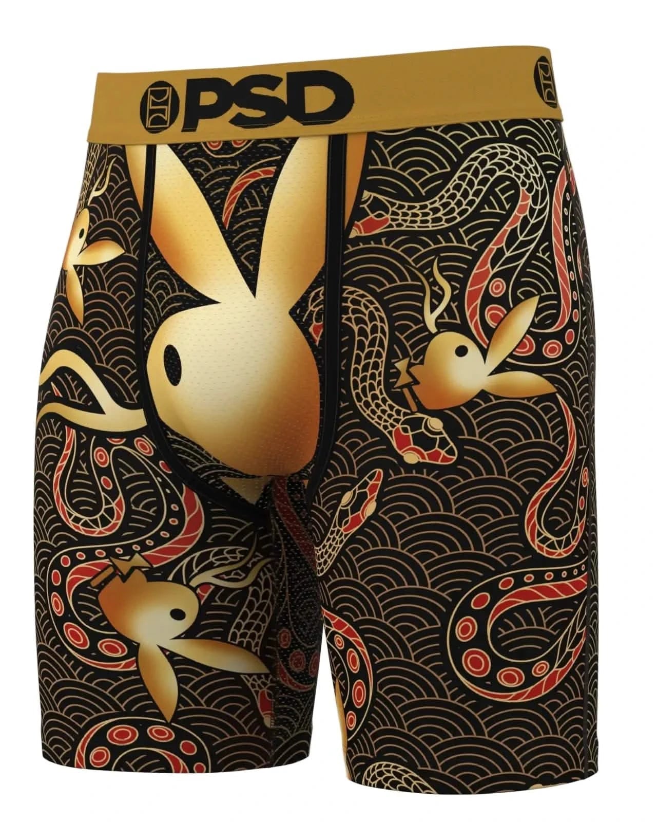 PSD Playboy Snake from On Time Fashions – Boxers by On Time Fashions, Birmingham AL’s 1 fashion store and premier destination for streetwear, suits, kids fashion, and big & tall