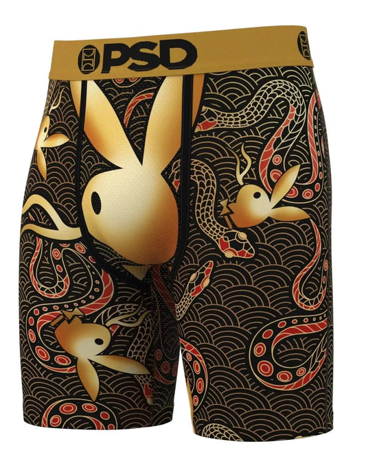 PSD Playboy Snake from On Time Fashions – Boxers by On Time Fashions, Birmingham AL’s 1 fashion store and premier destination for streetwear, suits, kids fashion, and big & tall