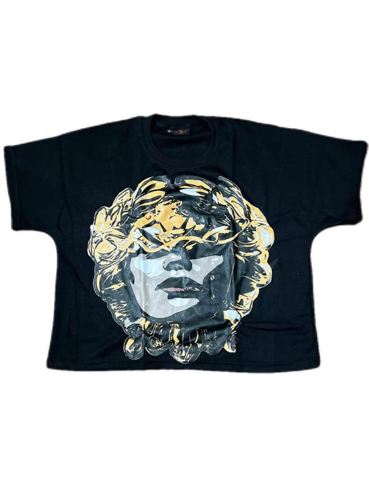 PWRE SOUL MEDUSA TEE featuring bold Medusa graphic, available from Local Brand Designer. Shop online or in-store!