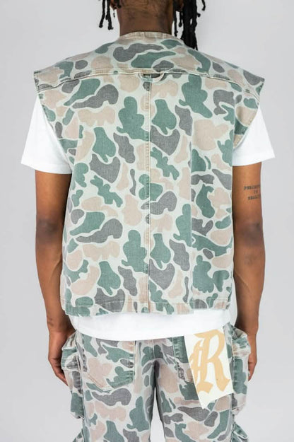 R3BEL Camo Vest from On Time Fashions â€“ by On Time Fashions Birmingham, Birmingham ALâ€™s 1 fashion store and premier destination for streetwear, suits, kids fashion, and big & tall