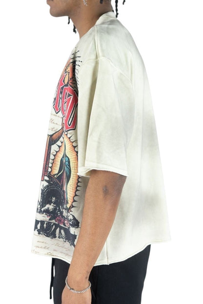 Rebel Minds Jesus Relic Tee from On Time Fashions – T-shirt by Rebel Minds, Birmingham AL’s 1 fashion store and premier destination for streetwear, suits, kids fashion, and big & tall