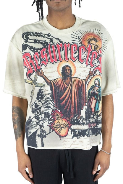 Rebel Minds Jesus Relic Tee from On Time Fashions – T-shirt by Rebel Minds, Birmingham AL’s 1 fashion store and premier destination for streetwear, suits, kids fashion, and big & tall