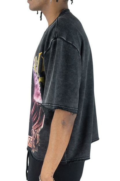 Rebel Minds Keep The Faith Tee from On Time Fashions – T-shirt by Rebel Minds, Birmingham AL’s 1 fashion store and premier destination for streetwear, suits, kids fashion, and big & tall