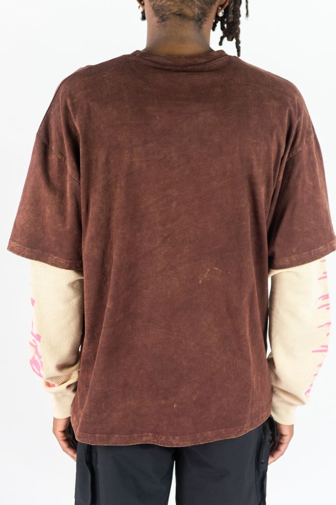 Rebel Minds Paradise Angel Layered Tee from On Time Fashions – tee by Rebel Minds, Birmingham AL’s 1 fashion store and premier destination for streetwear, suits, kids fashion, and big & tall