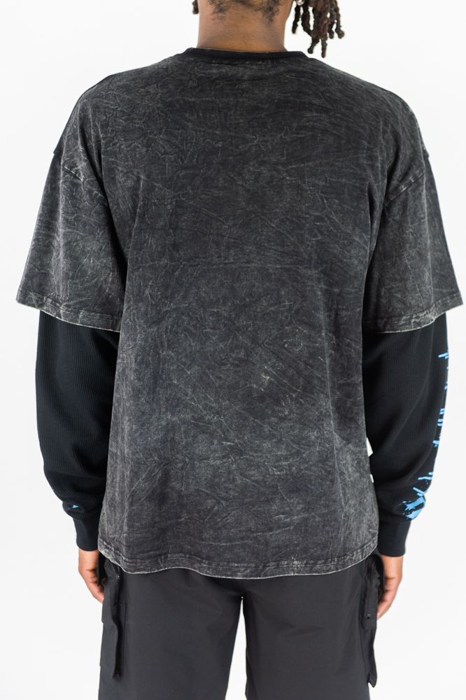 Rebel Minds Paradise Angel Layered Tee from On Time Fashions – tee by Rebel Minds, Birmingham AL’s 1 fashion store and premier destination for streetwear, suits, kids fashion, and big & tall