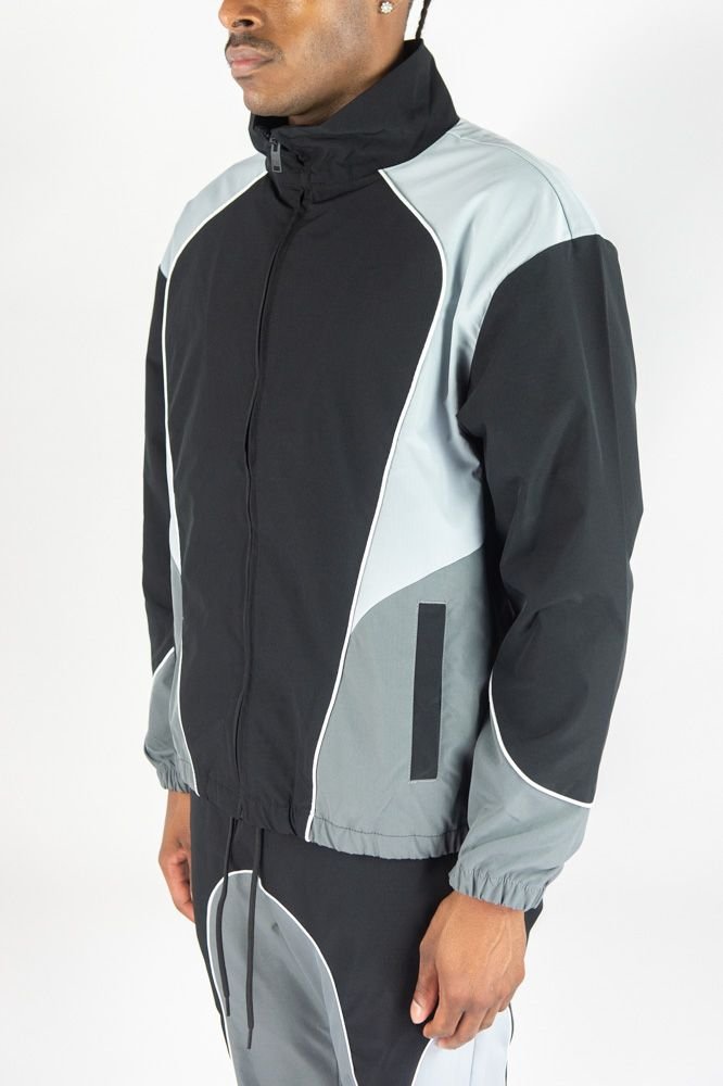 Rebel Minds Ripstop Nylon Colorblock Set from On Time Fashions – Nylon Set by Rebel Minds, Birmingham AL’s 1 fashion store and premier destination for streetwear, suits, kids fashion, and big & tall
