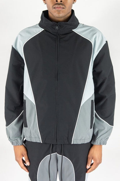 Rebel Minds Ripstop Nylon Colorblock Set from On Time Fashions – Nylon Set by Rebel Minds, Birmingham AL’s 1 fashion store and premier destination for streetwear, suits, kids fashion, and big & tall