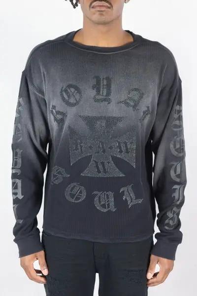 Rebel Minds Royal Iron Cross Long Sleeve Thermal
