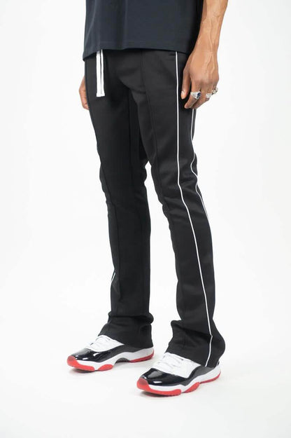Rebel Minds Stacked Track Pants from On Time Fashions – Track Pants by Rebel Minds, Birmingham AL’s 1 fashion store and premier destination for streetwear, suits, kids fashion, and big & tall
