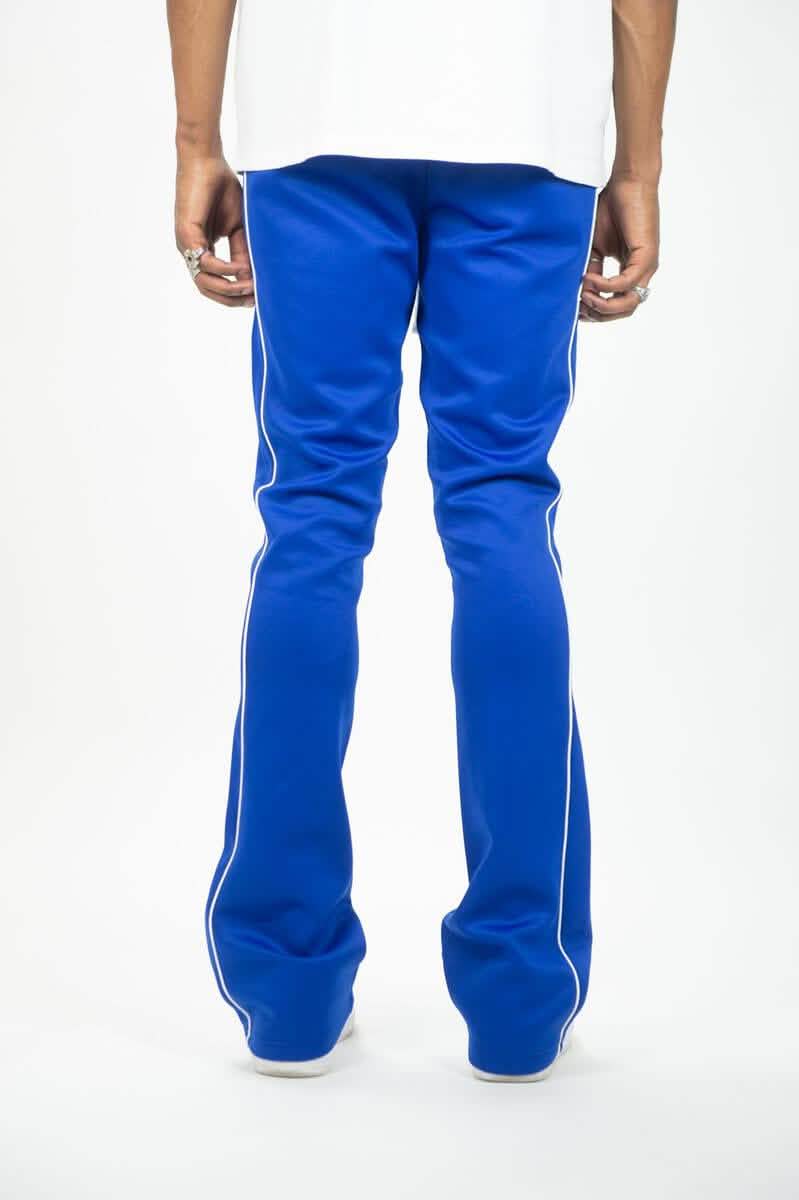 Rebel Minds Stacked Track Pants from On Time Fashions – Track Pants by Rebel Minds, Birmingham AL’s 1 fashion store and premier destination for streetwear, suits, kids fashion, and big & tall