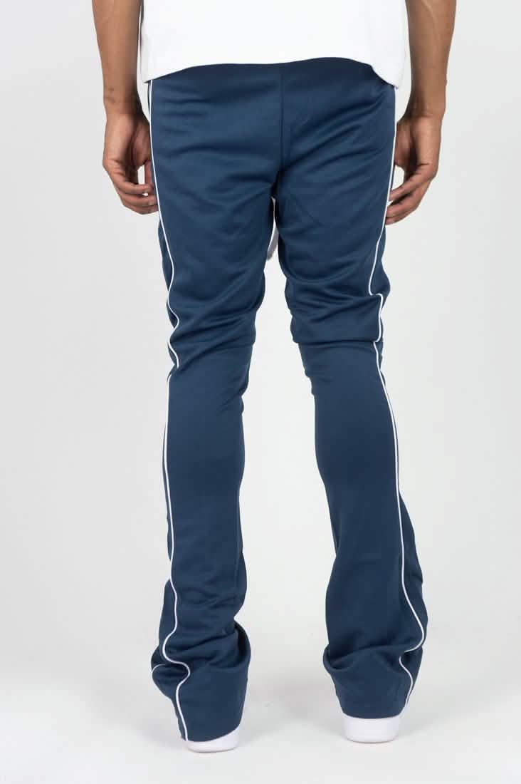 Rebel Minds Stacked Track Pants from On Time Fashions – Track Pants by Rebel Minds, Birmingham AL’s 1 fashion store and premier destination for streetwear, suits, kids fashion, and big & tall