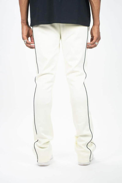 Rebel Minds Stacked Track Pants from On Time Fashions – Track Pants by Rebel Minds, Birmingham AL’s 1 fashion store and premier destination for streetwear, suits, kids fashion, and big & tall