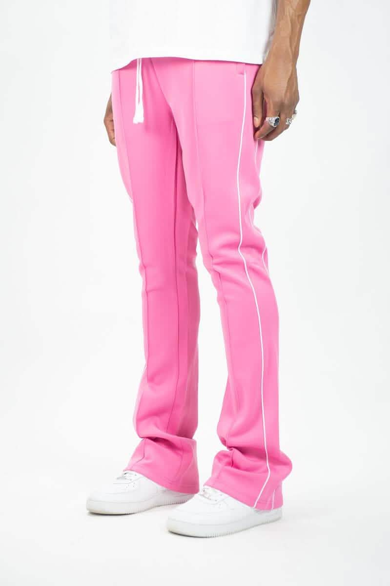 Rebel Minds Stacked Track Pants from On Time Fashions – Track Pants by Rebel Minds, Birmingham AL’s 1 fashion store and premier destination for streetwear, suits, kids fashion, and big & tall