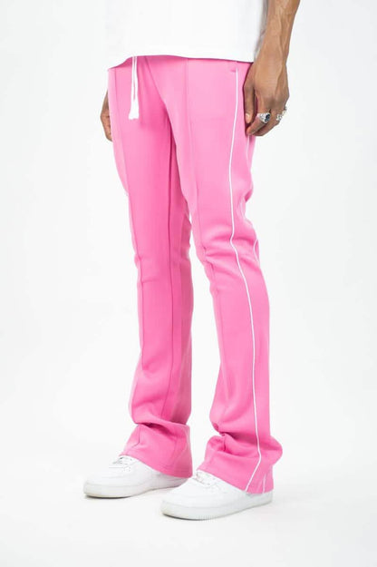 Rebel Minds Stacked Track Pants from On Time Fashions – Track Pants by Rebel Minds, Birmingham AL’s 1 fashion store and premier destination for streetwear, suits, kids fashion, and big & tall