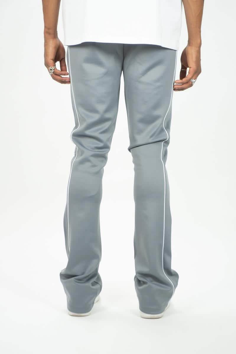 Rebel Minds Stacked Track Pants from On Time Fashions – Track Pants by Rebel Minds, Birmingham AL’s 1 fashion store and premier destination for streetwear, suits, kids fashion, and big & tall