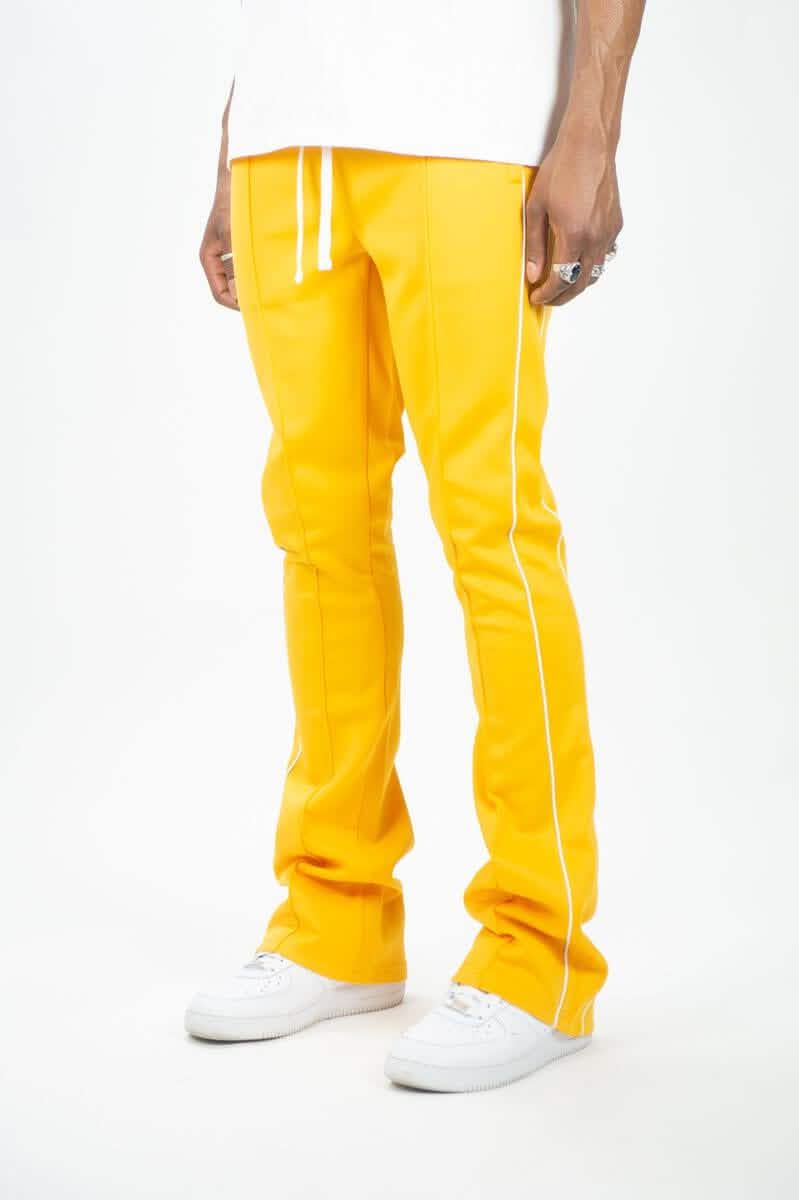Rebel Minds Stacked Track Pants from On Time Fashions – Track Pants by Rebel Minds, Birmingham AL’s 1 fashion store and premier destination for streetwear, suits, kids fashion, and big & tall