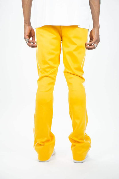 Rebel Minds Stacked Track Pants from On Time Fashions – Track Pants by Rebel Minds, Birmingham AL’s 1 fashion store and premier destination for streetwear, suits, kids fashion, and big & tall