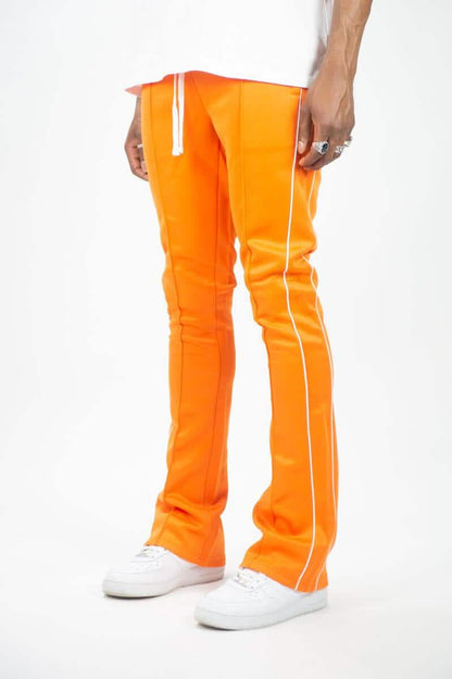 Rebel Minds Stacked Track Pants from On Time Fashions – Track Pants by Rebel Minds, Birmingham AL’s 1 fashion store and premier destination for streetwear, suits, kids fashion, and big & tall