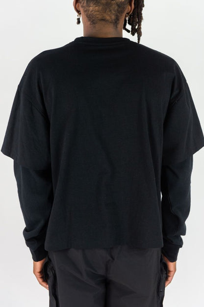 Rebel Minds Trust No One Layered Tee from On Time Fashions – tee by Rebel Minds, Birmingham AL’s 1 fashion store and premier destination for streetwear, suits, kids fashion, and big & tall